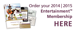 The 2014|2015 Entertainment Memberships are coming soon